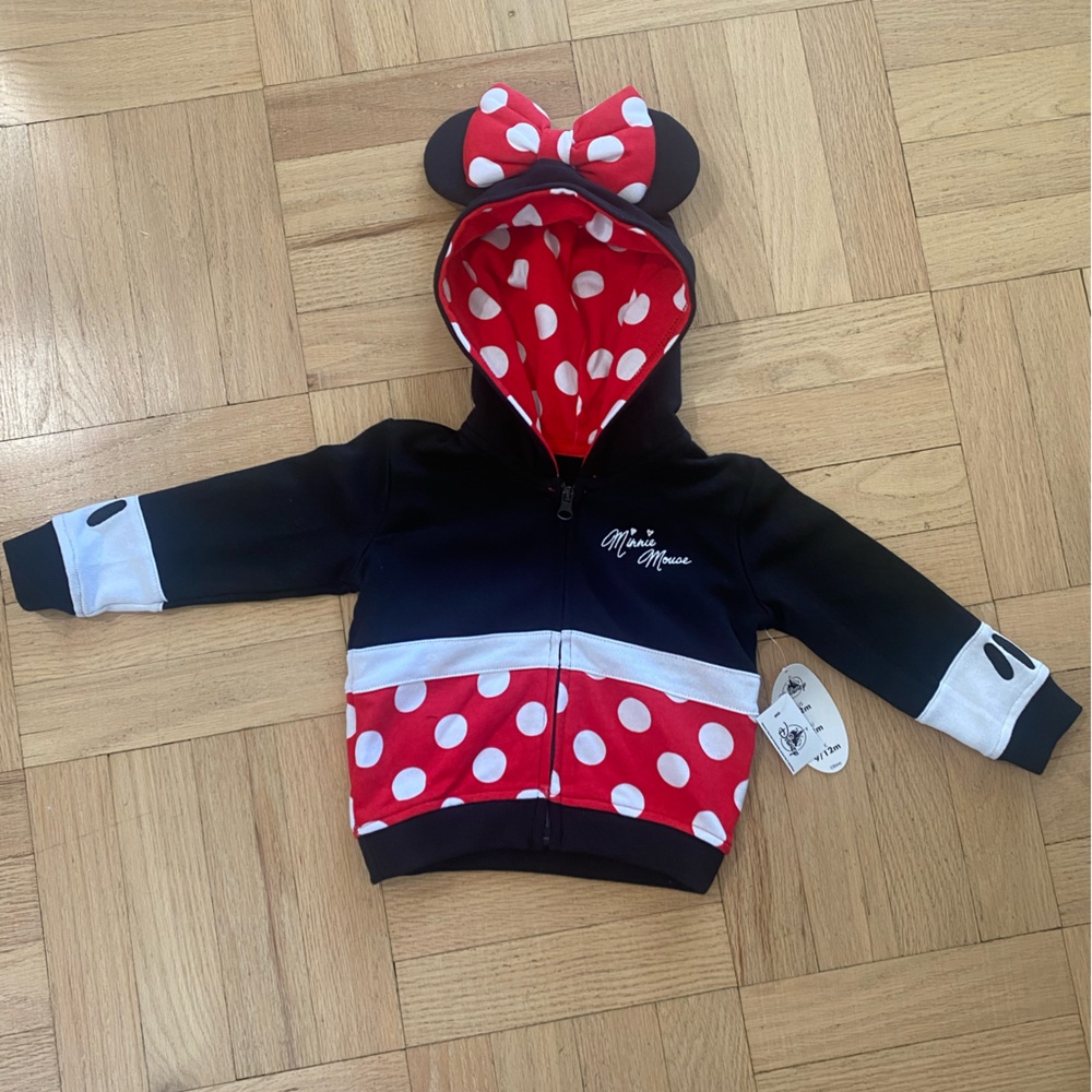 Minnie Mouse hooded jacket with ears